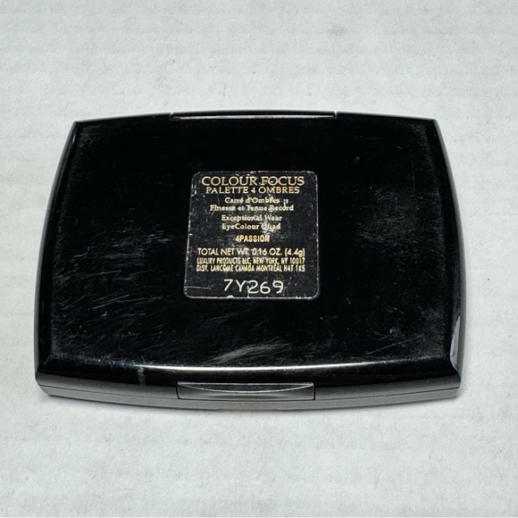 Lancôme Colour Focus Palette 4 Ombres Exceptional Wear Eyecolor Quad 4Passion - Picture 4 of 6